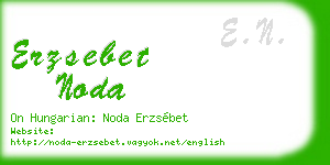 erzsebet noda business card